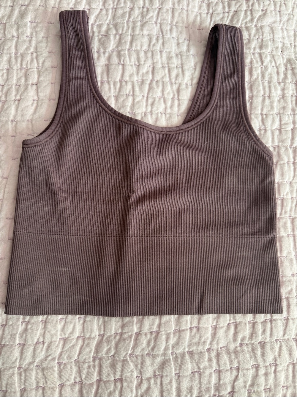 Athleta Ribbed Crop Tank